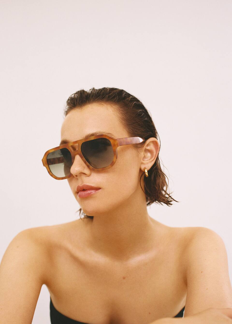 Acetate frame sunglasses | MANGO (US)