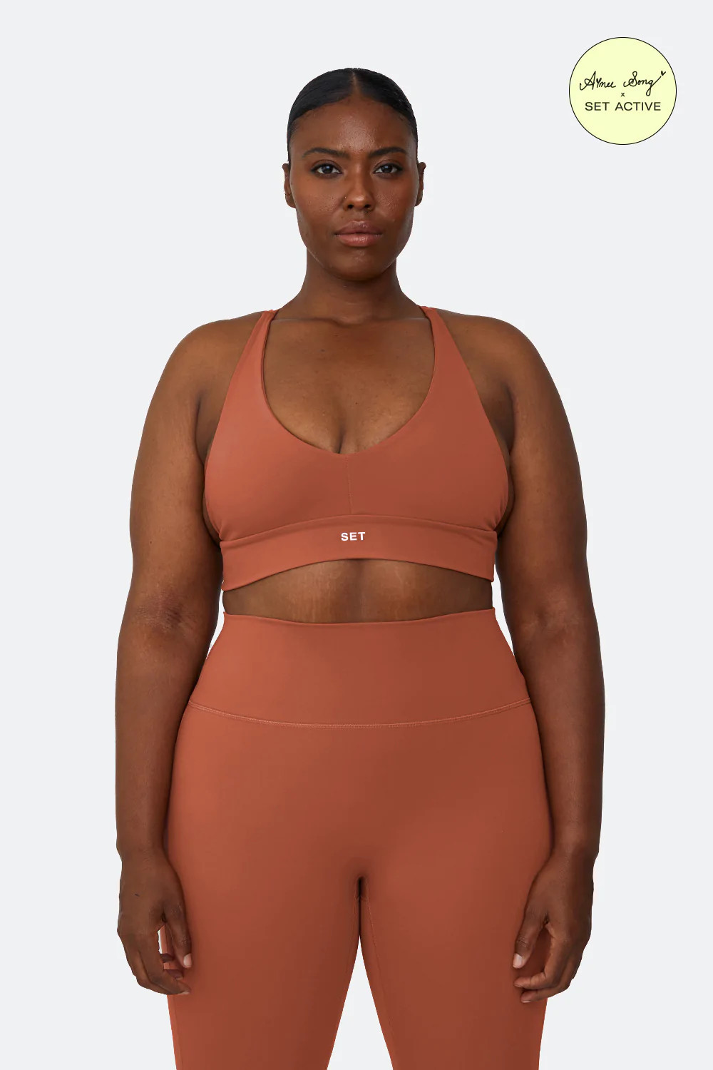 LUXFORM® RACER V BRA - TERRACOTTA | SET Active