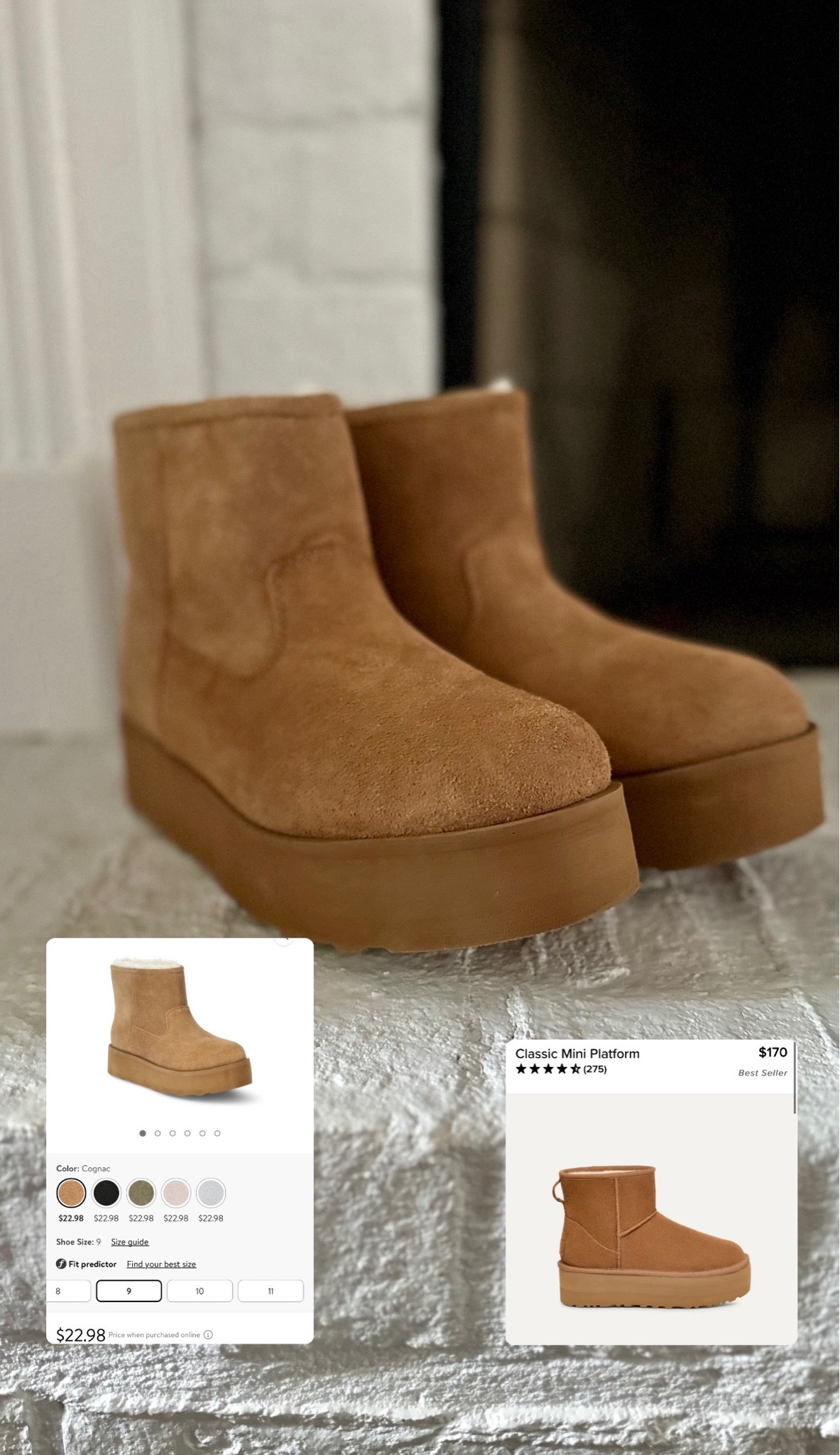 UGG mini platform boots look for less under $25! 



Streetwear, boots, fall shoes, 

#LTKStyleTip #LTKShoeCrush #LTKFindsUnder50