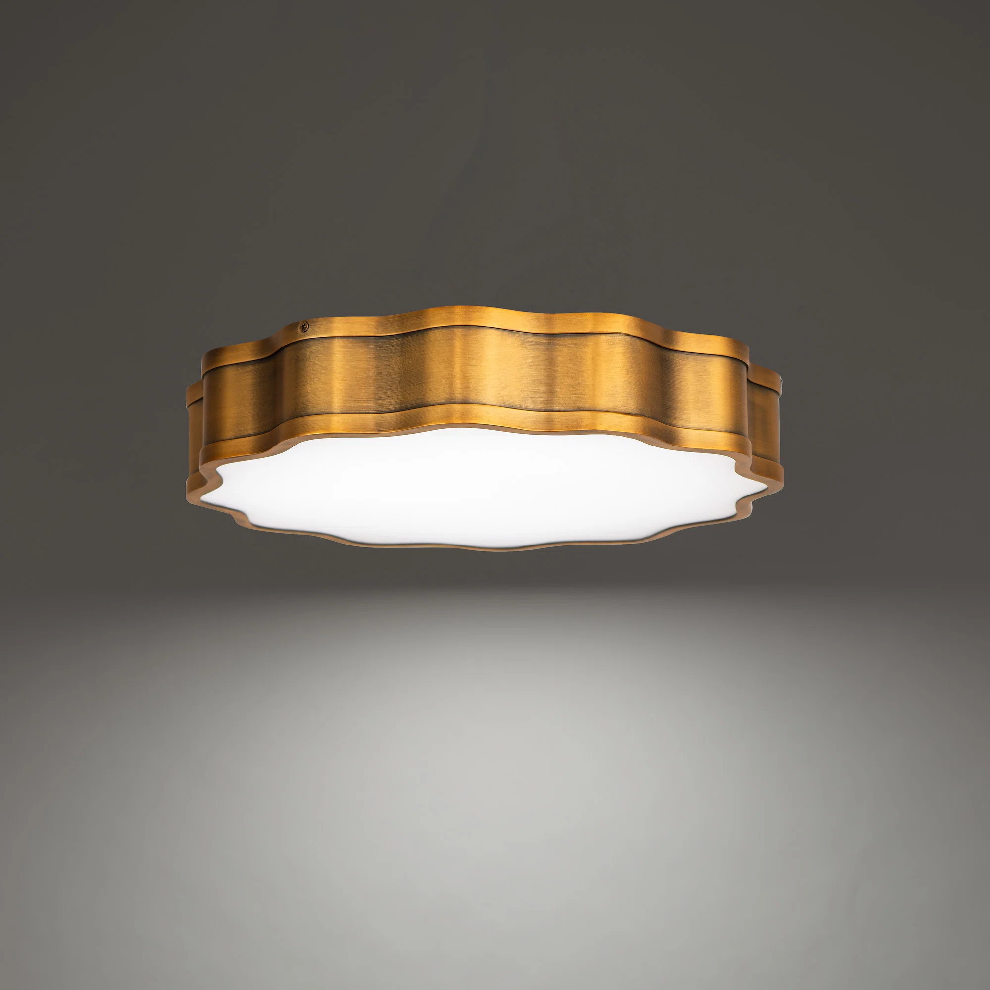 Vaughan Dimmable LED Wall & Ceiling Flush Mount | Wayfair North America