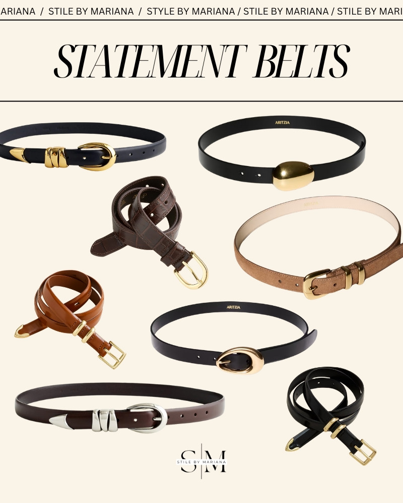 Statement belts are a great addition to elevate any look! Wear them now and into Spring. Linking my favorites here

#LTKFindsUnder50 #LTKFindsUnder100 #LTKSeasonal