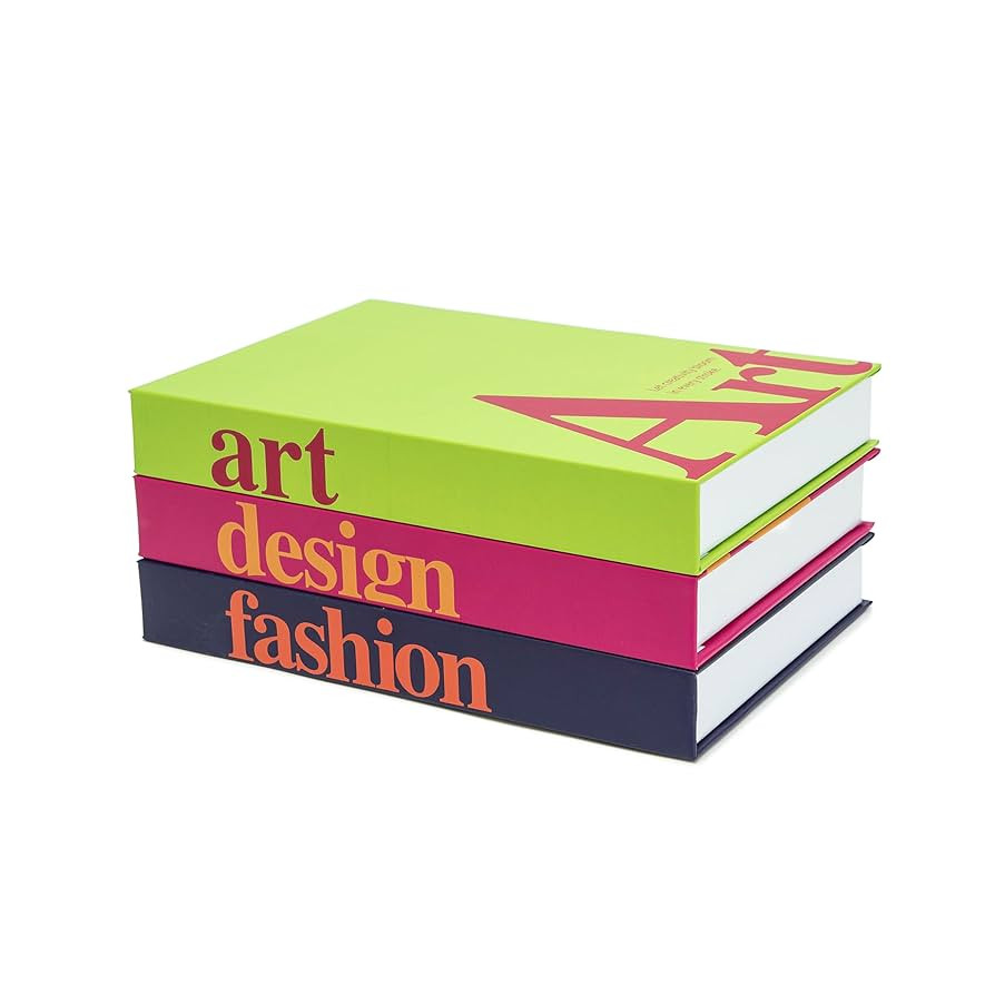 Amazon.com: TwoDays Preppy Room Decor Aesthetic for Women, Modern Decorative Books for Home Books... | Amazon (US)