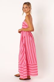 Pixie Maxi Dress - Pink Red | Petal & Pup (US)