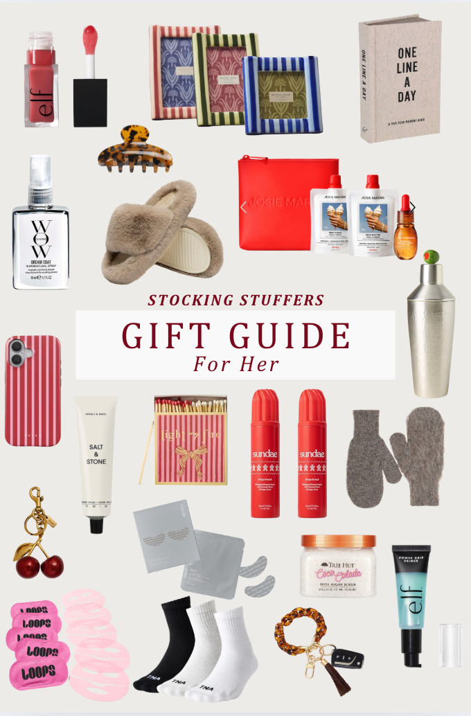 The ultimate sticking filler gift guide for her 🤍

stocking stuffers, stocking stuffer ideas, stocking stuffers for her, affordable stocking stuffers, beauty stocking stuffers, wellness stocking stuffers, Amazon stocking stuffers, small gift ideas, mini gifts for her, gift guide, holiday gift guide, gift guide for her, Christmas gift ideas for her, 2025 gift ideas, Amazon gift ideas for her, cute stocking fillers, self-care stocking stuffers, makeup stocking stuffers, skincare minis, cozy stocking stuffer ideas, trending gifts for her, gift guide for women, last-minute stocking stuffers, budget-friendly gift ideas, little gifts she’ll love, holiday must-haves for her, tiny but thoughtful gifts, wish list, christmas wish list, gifts for her, gift guide, gift guide for her, Black Friday sales 

 

#LTKstyletip #LTKgiftguide #LTKholiday