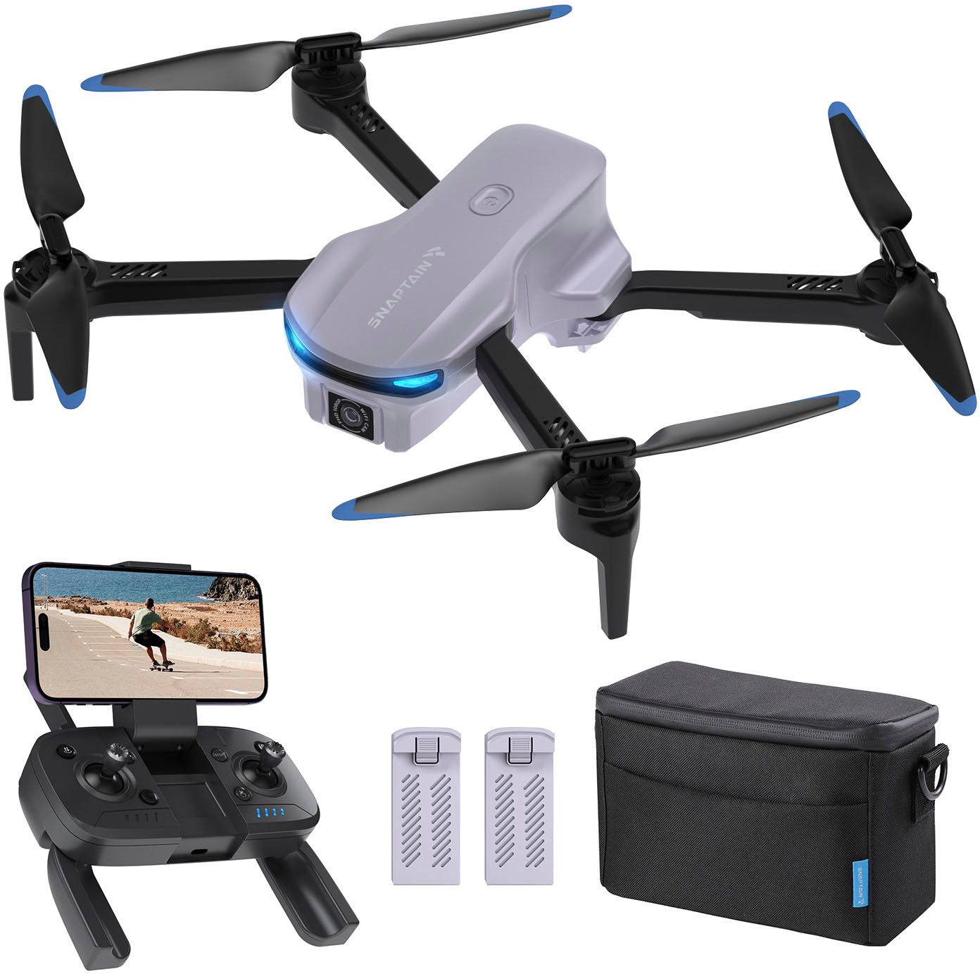 Snaptain E10 1080P Drone with Remote Controller Gray E10 - Best Buy | Best Buy U.S.