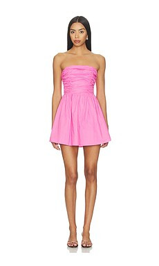 MORE TO COME Robin Mini Dress in Pink from Revolve.com | Revolve Clothing (Global)