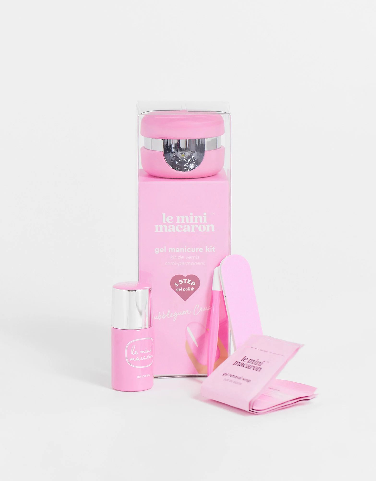 Le Mini Macaron Gel Manicure Kit Bubblegum Crush | ASOS (Global)