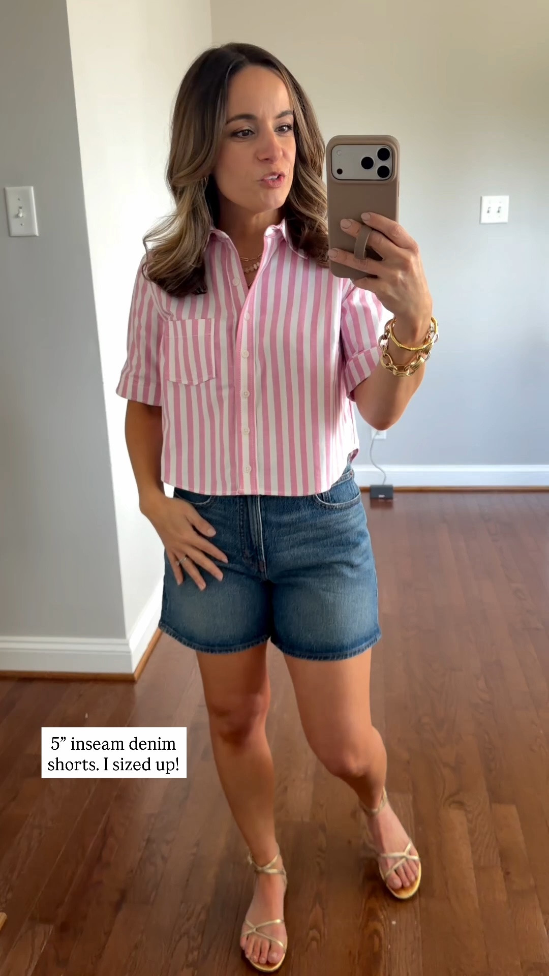 20% off sitewide at Madewell with code LTK20! Here’s what I think is worth trying. 

Jeans: 24 short 
T-shirts: xxs 
Skort: 00 
Shorts: 25
Pull on shorts: xxs 

Other pieces not from Madewell
Striped pants (LOFT): petite xxs 27.5” inseam 
Striped top (Anthropologie): xxs 
Pink cardigan (Anthropologie): xxs

#LTKxMadewell