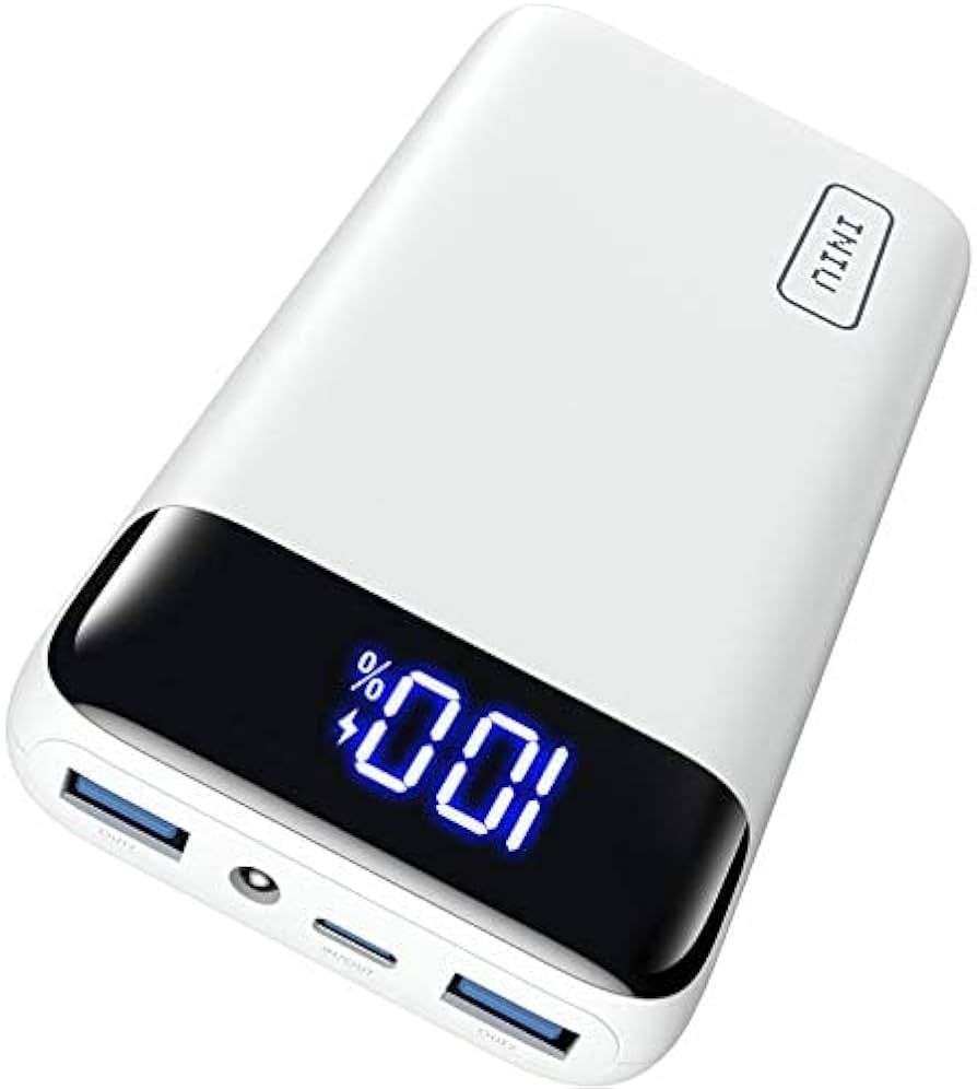 INIU Portable Charger, 22.5W PD3.0 QC4.0 Fast Charging LED Display 20000mAh Power Bank, Tri-Outpu... | Amazon (US)
