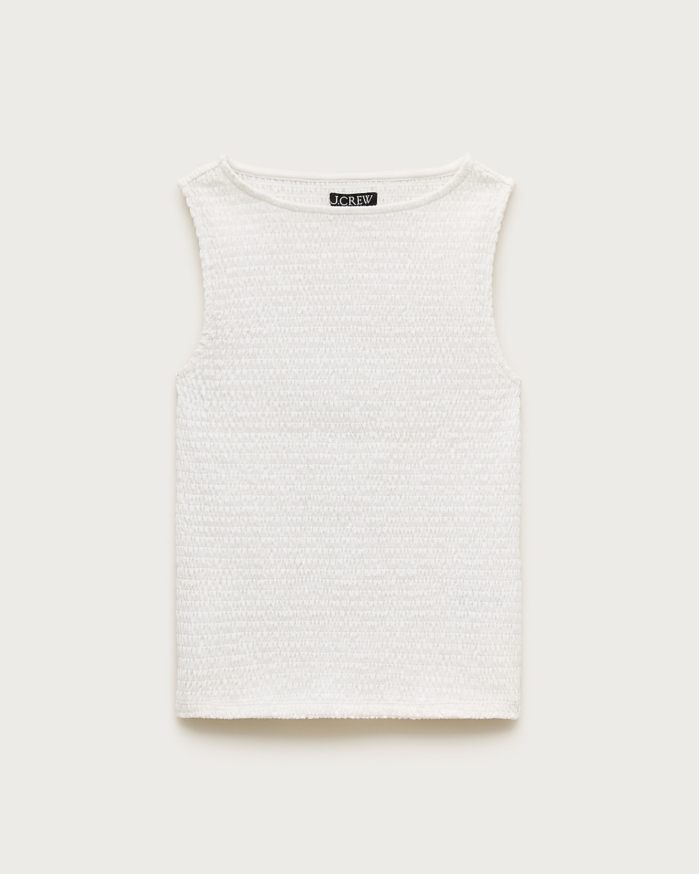 Smocked shell tank top | J. Crew US