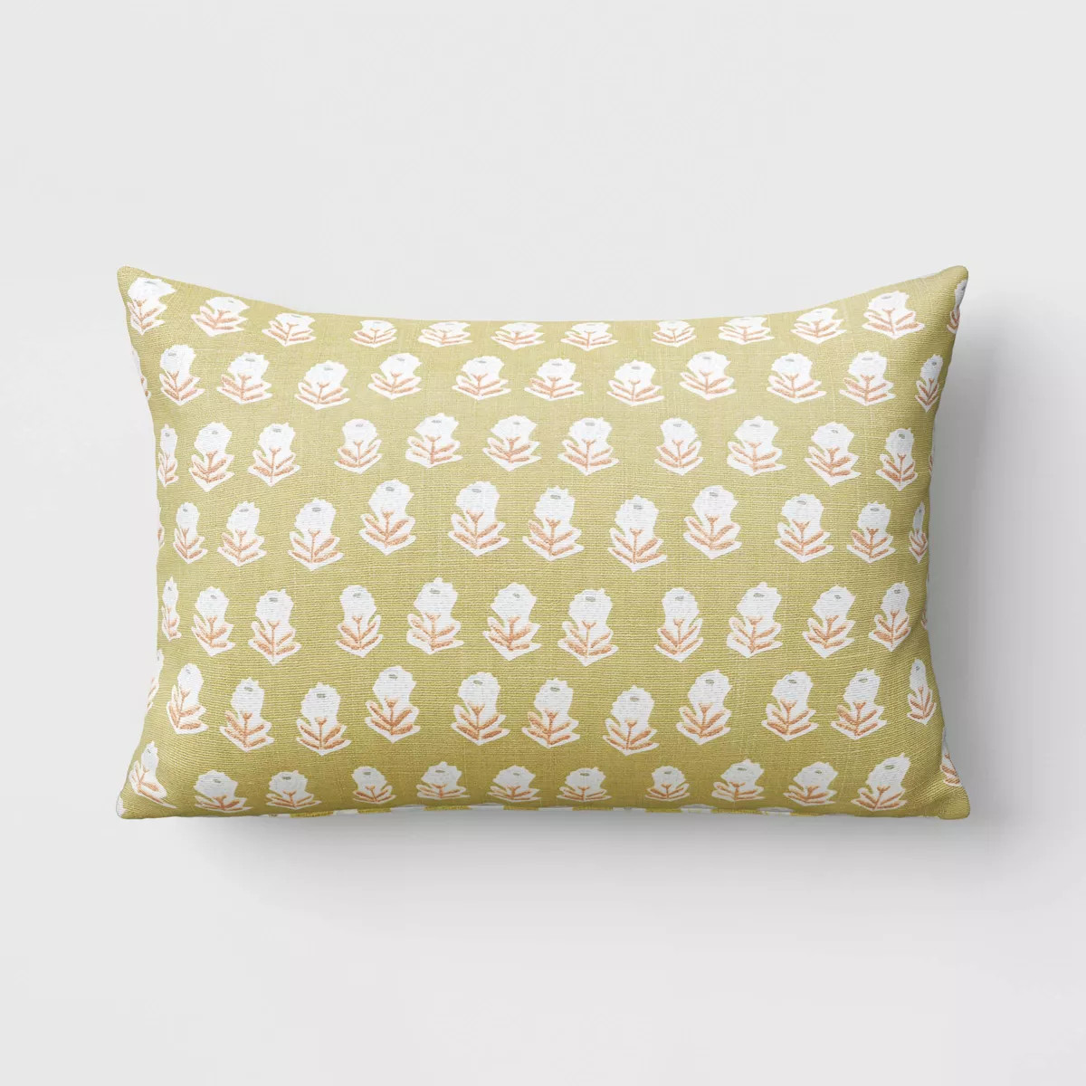 Block Print Lumbar Throw Pillow - Threshold™ | Target