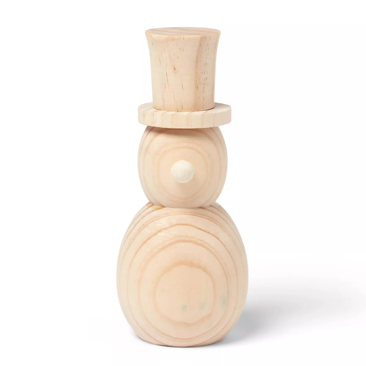 Christmas Craft Snowman Shaped Wood Base - Mondo Llama™ | Target