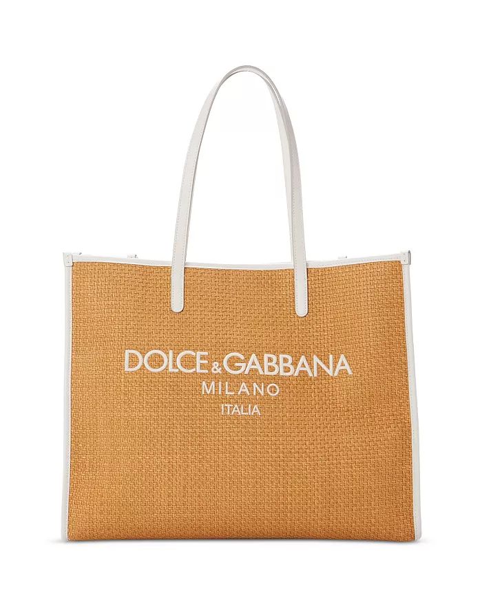 Dolce & Gabbana Raffia DG Logo Tote Handbags - Bloomingdale's | Bloomingdale's (US)