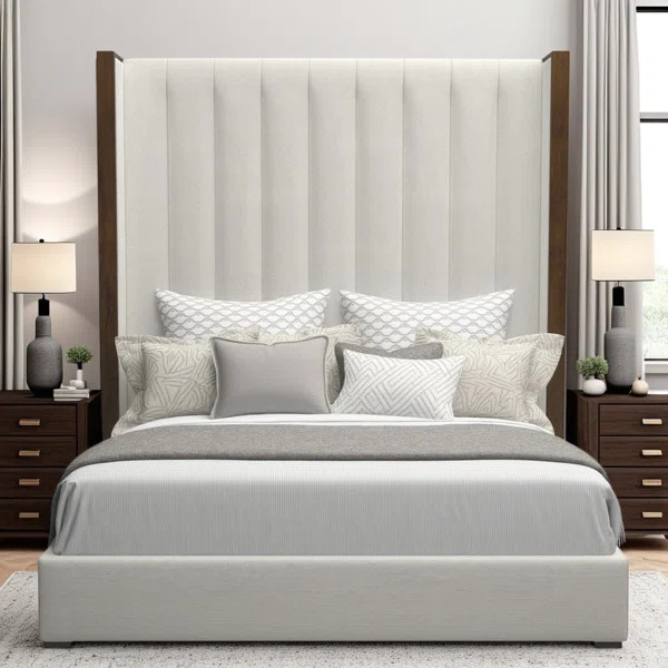 Dipson Upholstered Wingback Bed | Wayfair North America
