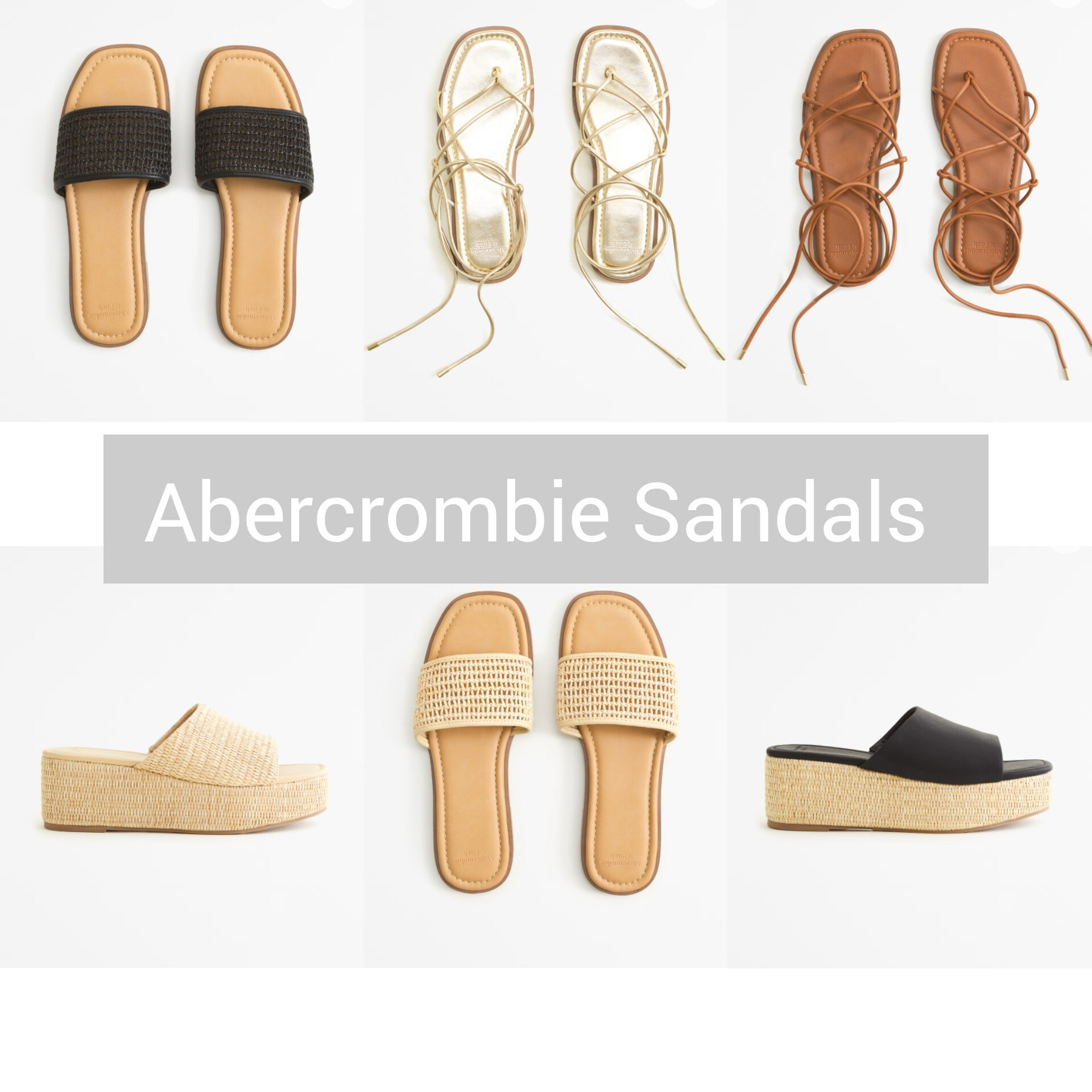 Abercrombie, sandals, Abercrombie shoes, shoesale, sandals, woven sandals, summer shoes 

#LTKSeasonal #LTKfindsunder100 #LTKshoecrush