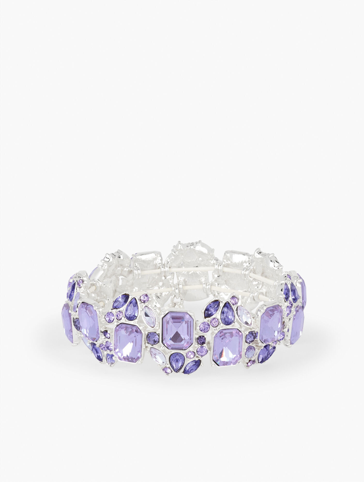Classic Crystal Stretch Bracelet | Talbots