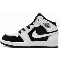 Jordan Air Jordan 1 Mid White Black Panda Comfort Sport Mid Top Kids Basketball Shoes Black & White | AliExpress UK