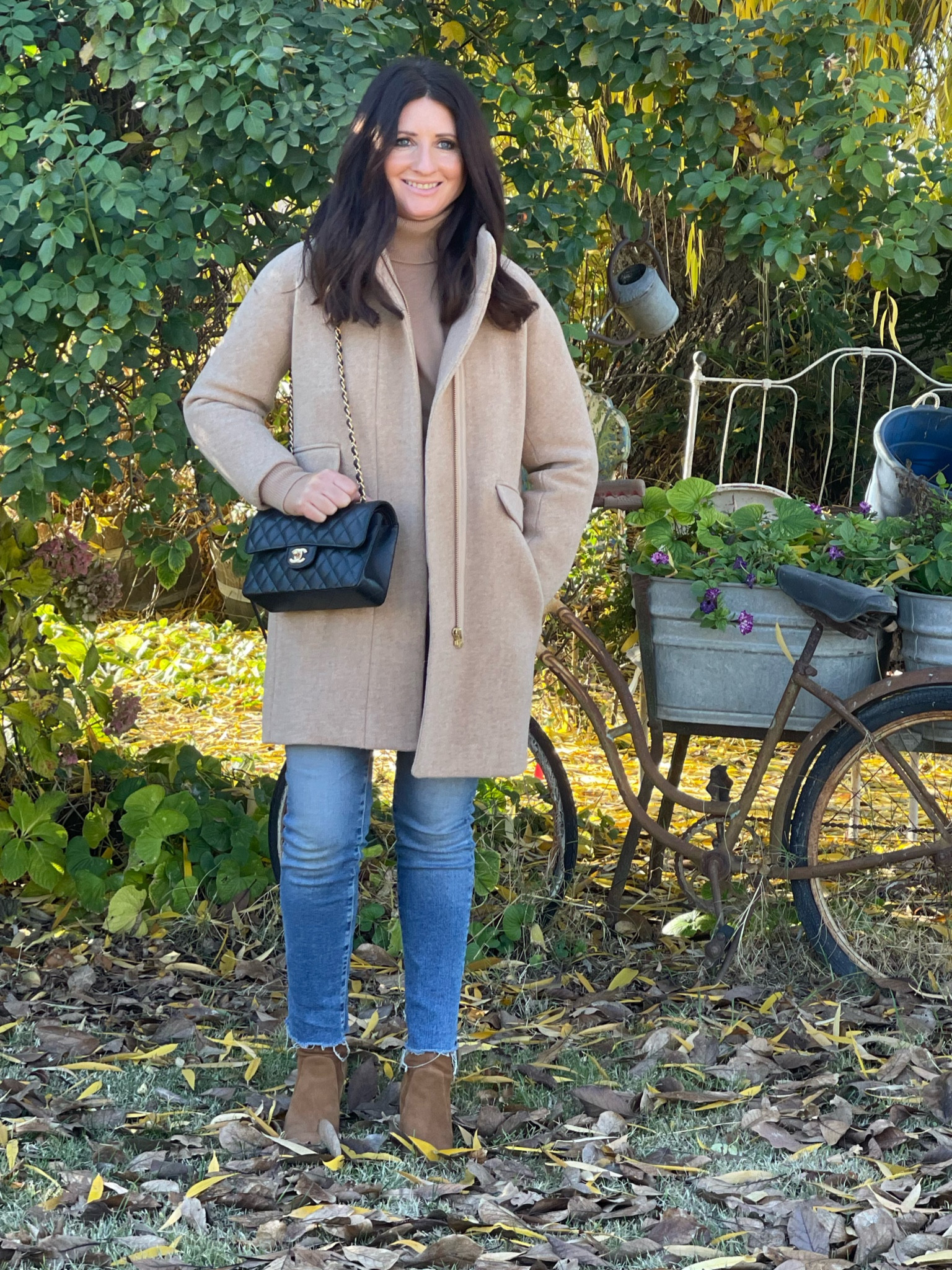 This gorgeous camel coat is 50% off! It pairs well with jeans, trousers, leggings, wide leg pants, skirts and dresses! It is available in quite a few different colors!! It comes in classic, petite and tall. I bought it in petite, and the fit is perfect! 

#LTKStyleTip #LTKCyberWeek #LTKSaleAlert