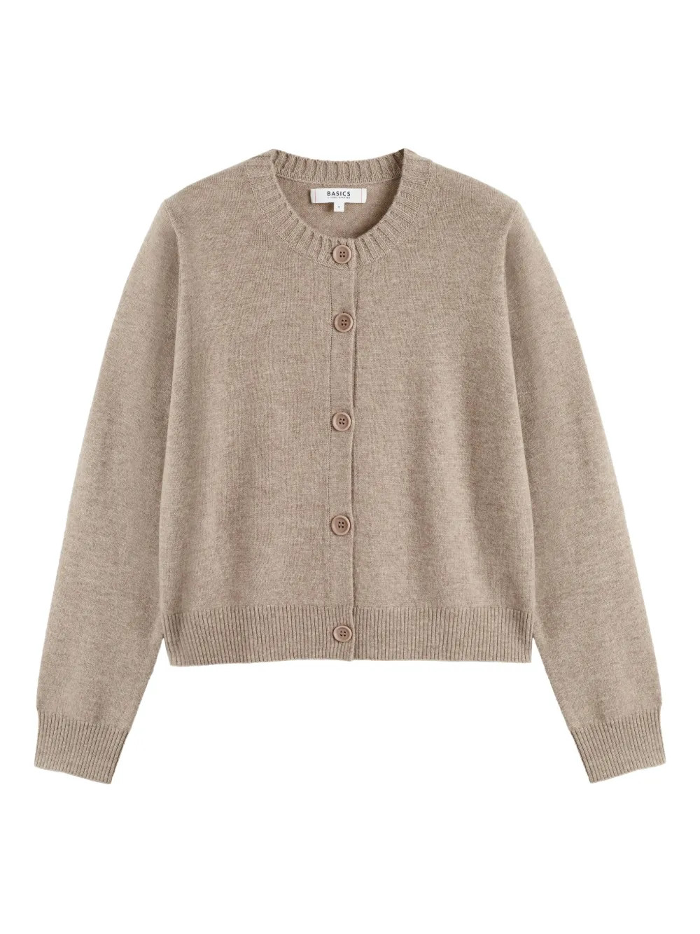 Chinti & Parker Crewneck Buttoned Cardigan | Neutrals | FARFETCH | Farfetch Global