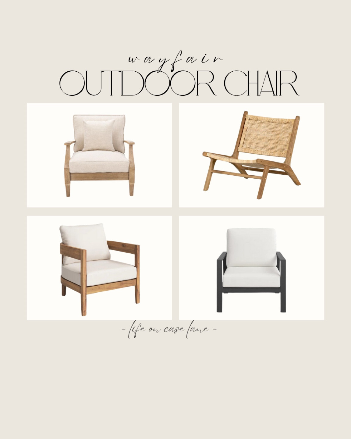 Outdoor chair from Wayfair.

#LTKxWayDay 

#LTKsalealert #LTKhome