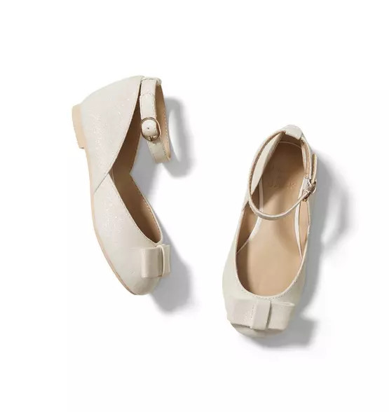 Sparkle Bow Flat | Janie and Jack