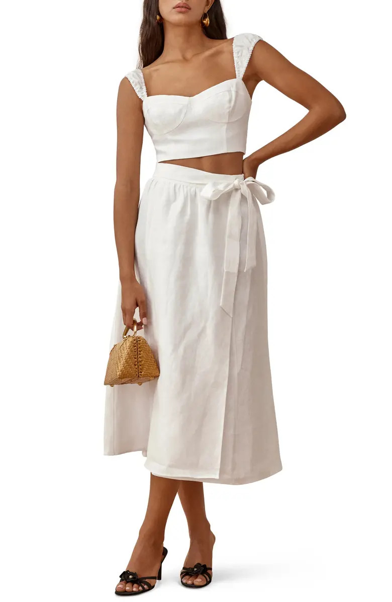 Clyde Two-Piece Linen Dress | Nordstrom
