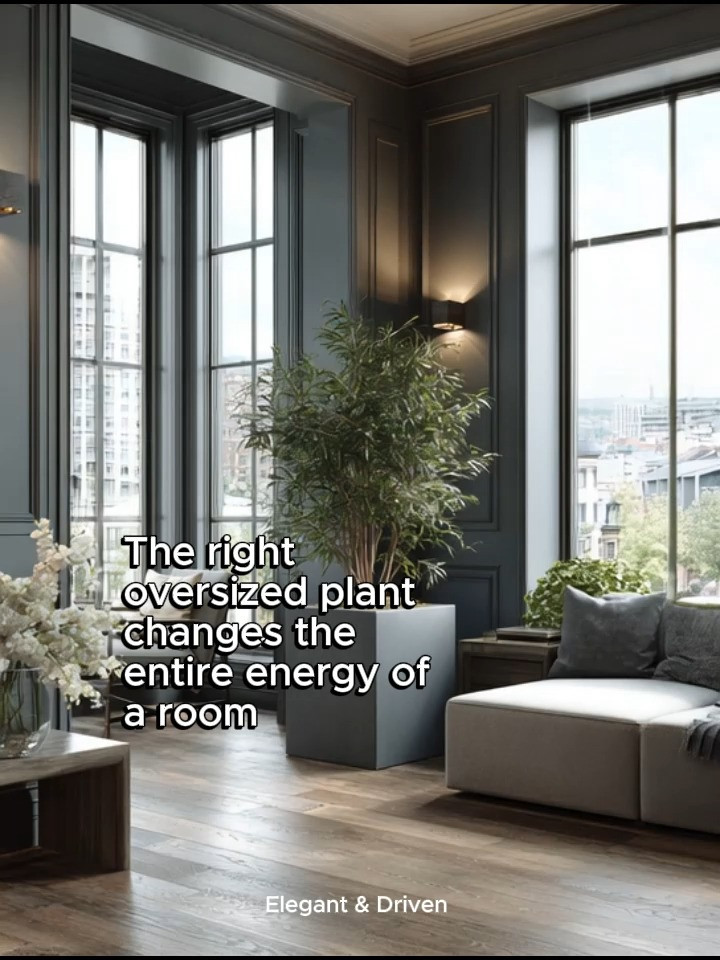 Plants have far more power in a home than most people realize.

They do not just decorate a room.
They completely change the energy of it.

An oversized plant can instantly make a space feel:
calmer,
warmer,
more grounded,
more alive,
and more intentional.

That is why designers use them constantly in luxury interiors.

Beautiful homes are rarely created through furniture alone.

They are created through balance:
softness against structure,
organic shapes against clean lines,
natural elements against modern materials.

And oversized plants do that effortlessly.

They soften rooms.
They bring movement into a space.
They add height, texture, depth, and emotional warmth.

But more importantly…
they make a home feel alive.

This is also why modern interiors are shifting toward more natural and wellness-focused spaces.

People want homes that feel peaceful now.
Not just visually impressive.

Oversized plants create that feeling almost immediately.

A single indoor tree can completely transform:
a living room,
an empty corner,
an entryway,
a bedroom,
or even the overall atmosphere of a home.

And honestly, some of the most elegant homes are not overcrowded with decor at all.

They simply combine:
beautiful lighting,
natural textures,
warm tones,
intentional furniture,
and something living.

That is often the difference between homes that feel staged…
and homes that feel truly inviting.

Plants bring softness into modern homes in a way very few decor pieces can.

And the best part is:
they work with almost every design style.

Minimal.
Organic modern.
Quiet luxury.
Contemporary.
Warm neutral interiors.
Earthy homes.
Even dramatic luxury spaces.

The right oversized plant quietly becomes part of the architecture of the room.

This is your sign to finally get that oversized plant for your home.

Live with elegance. Lead with drive.

#InteriorDesign #HomeDecor #IndoorPlants #LuxuryInteriors #PlantStyling #ElegantHome #ModernHome #QuietLuxury #LivingRoomDecor #InteriorStyling #HomeInspiration #IntentionalLiving #WellnessHome #OrganicModern #ElegantAndDriven 

 #LTKHome