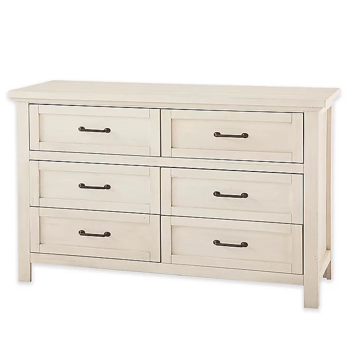 Westwood Design Westfield 6-Drawer Dresser in Brushed White | buybuy BABY