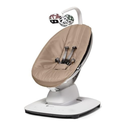 4moms MamaRoo Multi-Motion Baby Swing, Bluetooth Enabled with 5 Unique Motions, Sandstone | Amazon (US)