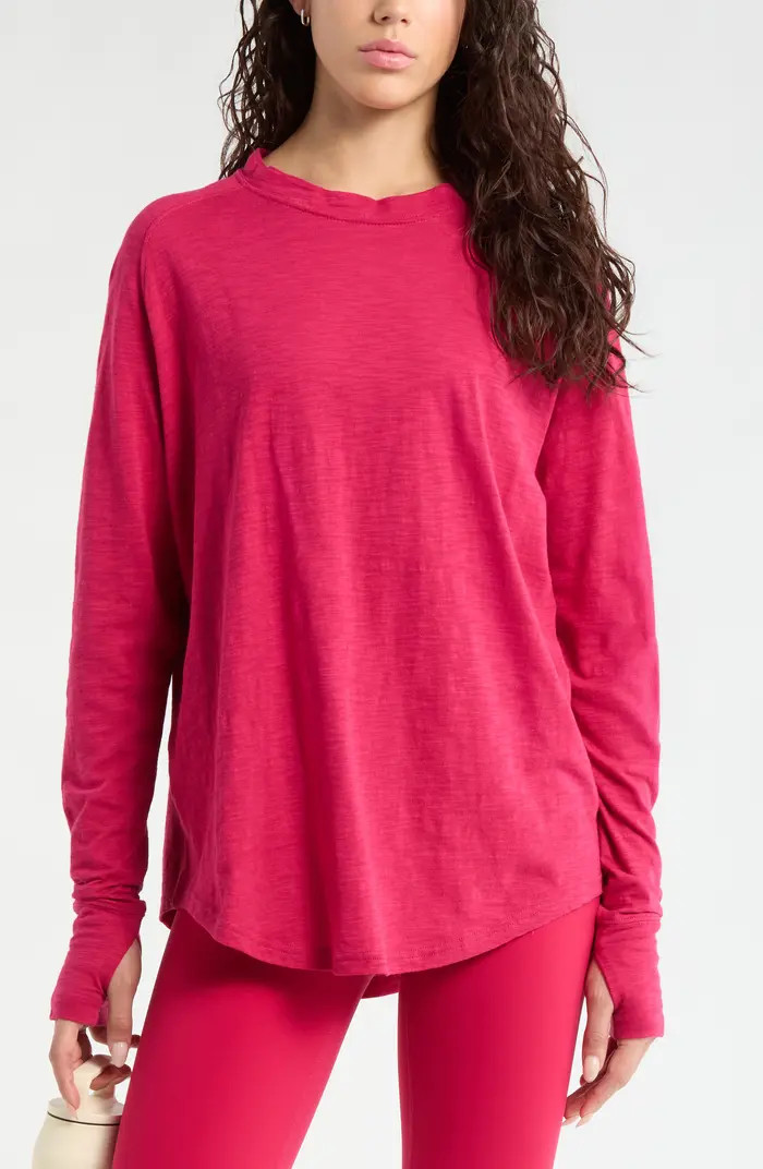 Relaxed Washed 2.0 Long Sleeve Slub Tee | Nordstrom