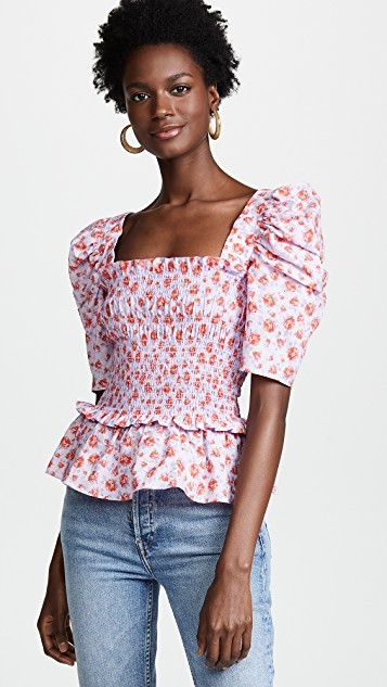 Puff Sleeve Top | Shopbop