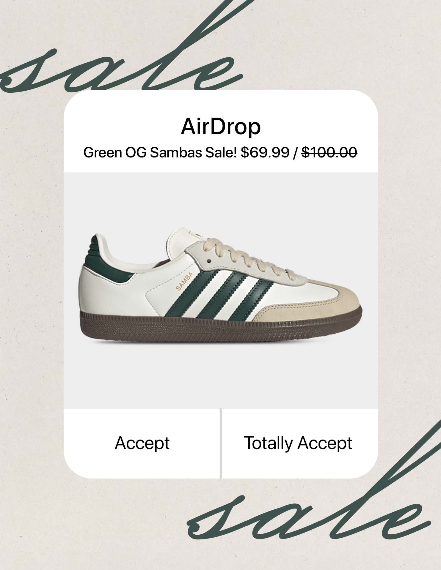 Collegiate Green OG Sambas are. Ow 30% off!!

#LTKSaleAlert #LTKGiftGuide #LTKHoliday