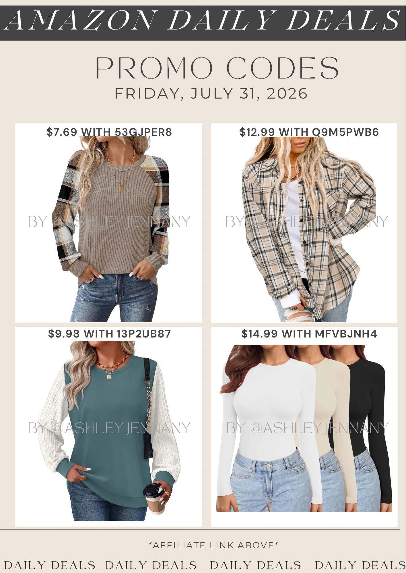 Amazon deals

#LTKSeasonal #LTKMidsize #LTKSaleAlert