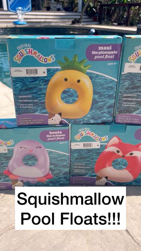 #walmartpartner  Squishmallows are all the rage and if your kids love them you NEED these pool floats! They are the perfect way to bring the Squishmallow craze fun to summer! We grabbed a bunch at Walmart and the boys had a BLAST. The shark was their favorite by FAR- I should have bought 2 because they fought over it lol. Thanks to Walmart for sponsoring this video. #walmartfinds @walmart

#LTKKids #LTKFindsUnder50 #LTKSwim