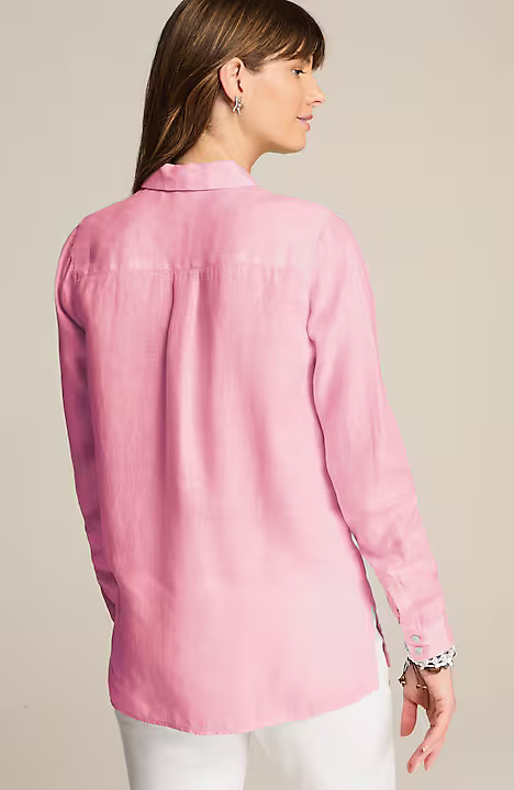 Everyday Linen Button-Front Shirt | J. Jill