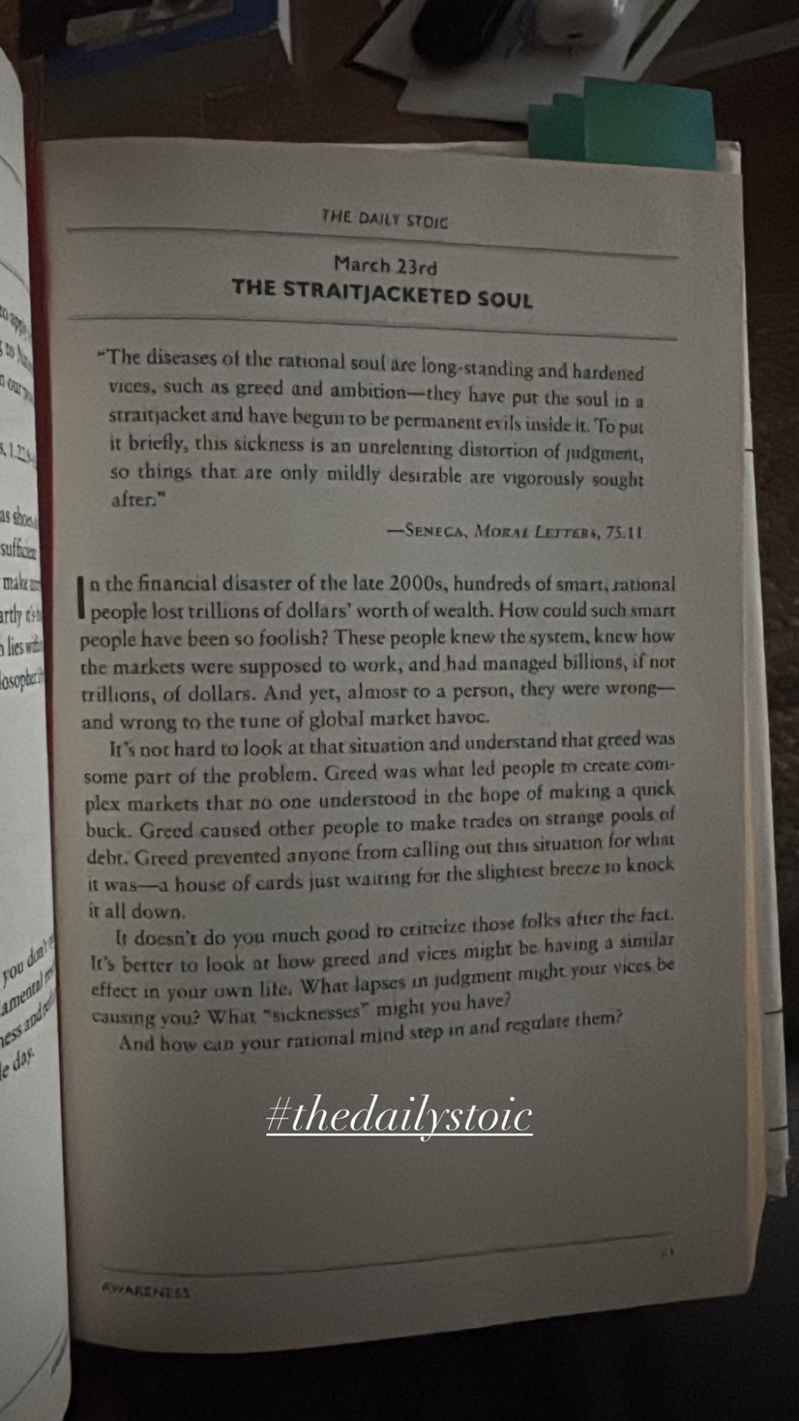 #thedailystoic

#LTKmorningroutine #LTKselfcare #LTKU