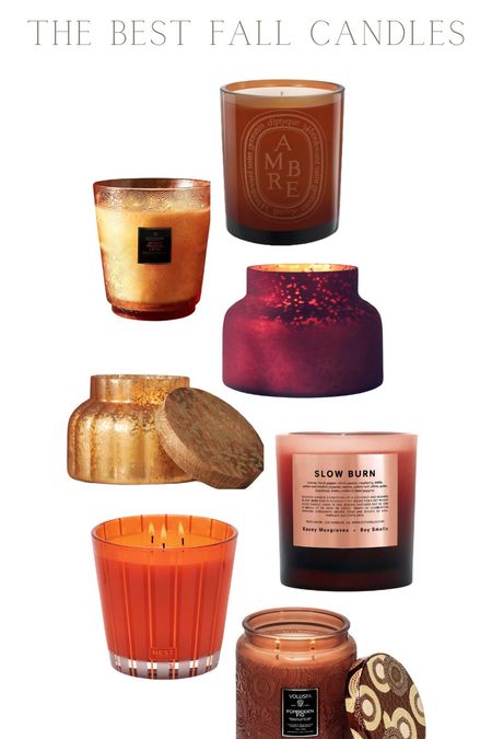 Some of my favorite fall candles that I use in our home. Even just adding a candle to your coffee table can create a cozy space for fall! 

#LTKSeasonal #LTKhome