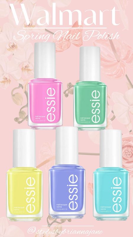 Essie spring colors nail polish. 

#LTKBeauty #LTKSeasonal #LTKStyleTip