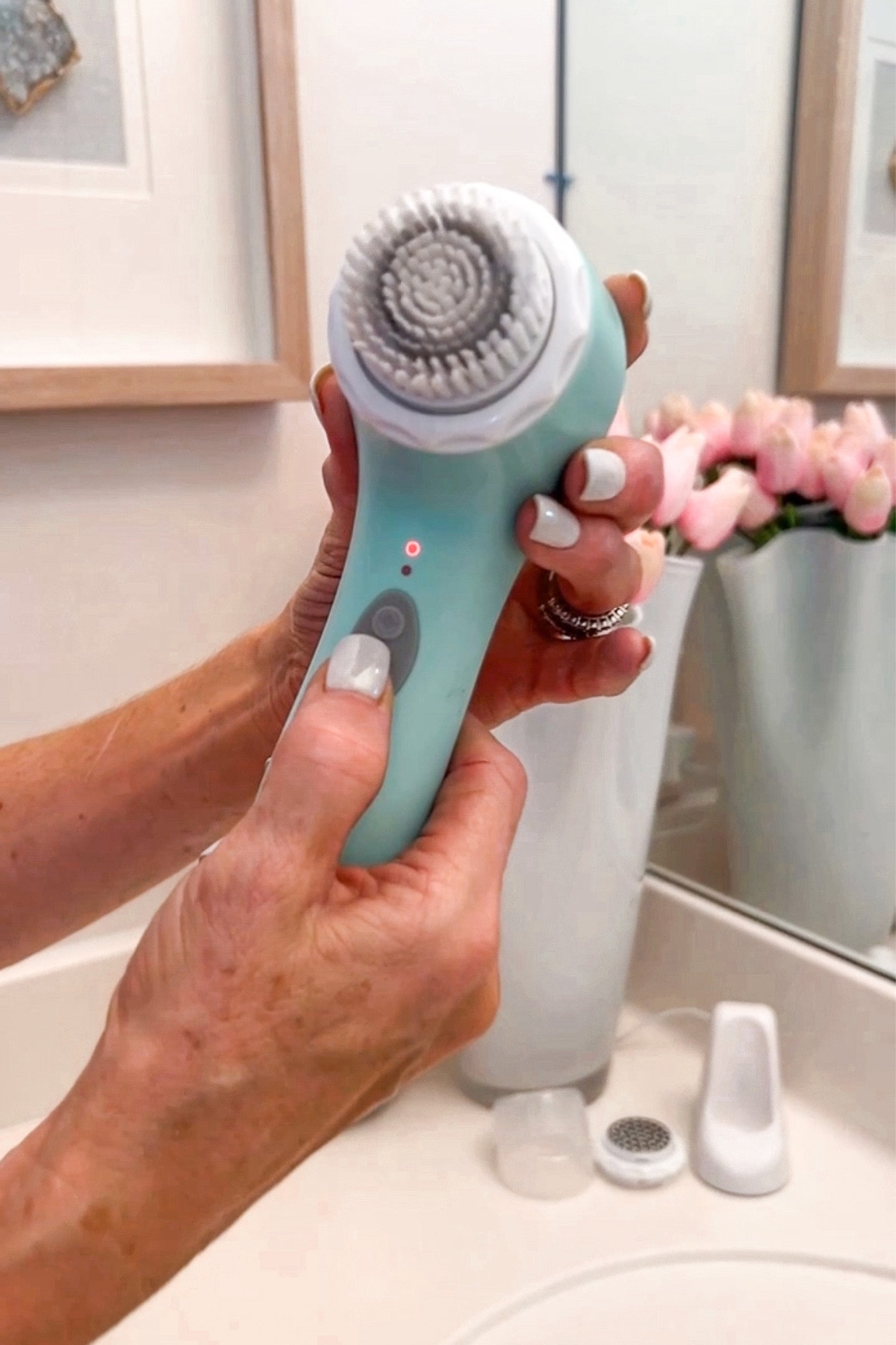 If you’re wanting to give the Nova Face Brush a try, then you can find it at Amazon, Walmart, or Target!

#LTKbeauty #LTKunder50