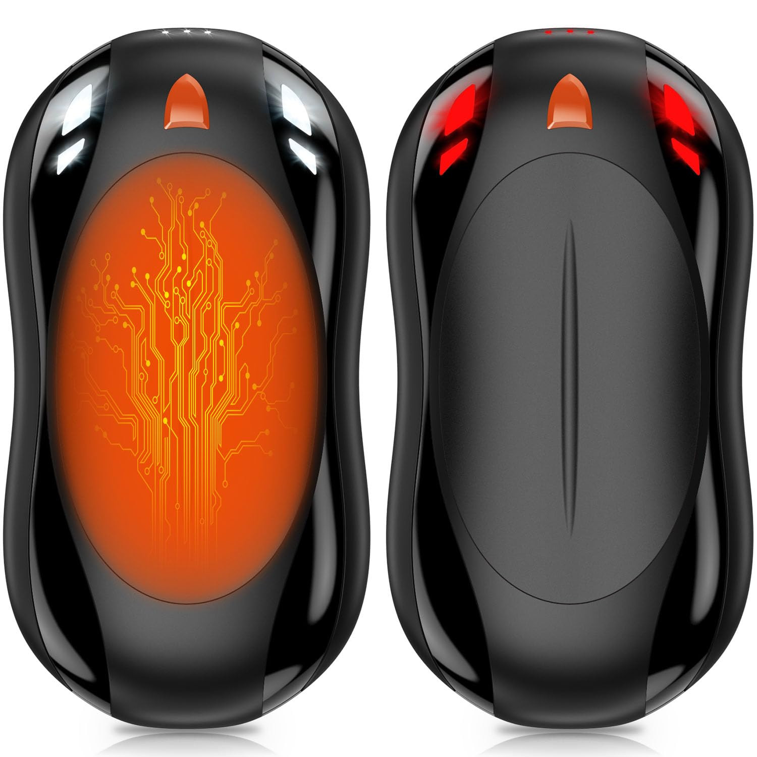 2 Pack Hand Warmers Rechargeable, 6000mAh AI Smart Chips Hand Warmers, Long Lasting Portable Heat... | Amazon (US)