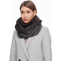 Women Plaid Scarf Brown Tweed Winter Gift For Her | Etsy (US)