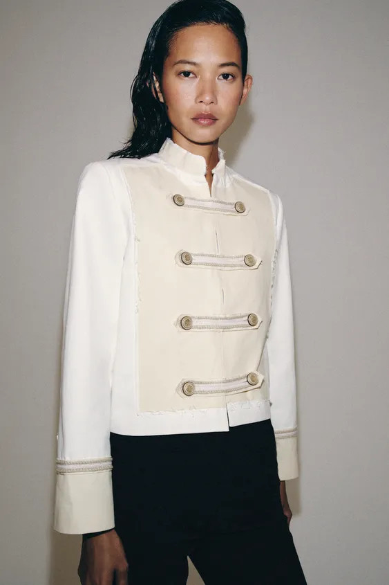 JACKE MIT KNEBELKN\u00d6PFEN ZW COLLECTION | Zara DE