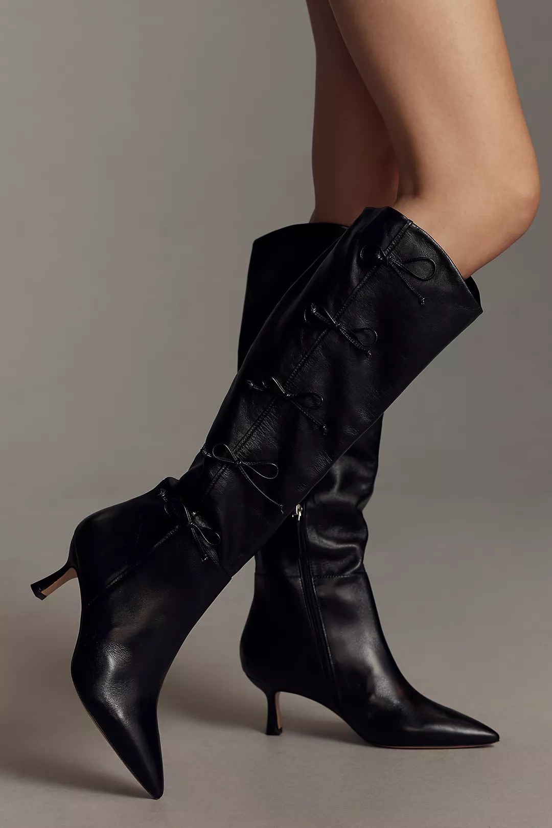 Maeve Multi Bows Tall Boots | Anthropologie (US)