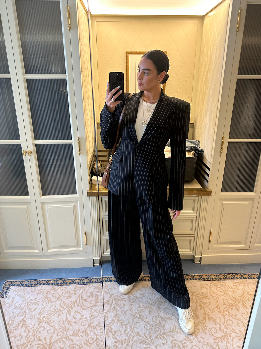 Obsessed with this Naked Wardrobe striped suit set – the perfect mix of chic and versatile. A total closet staple that works for any occasion! 🖤 

 #LTKStyleTip #LTKWorkwear