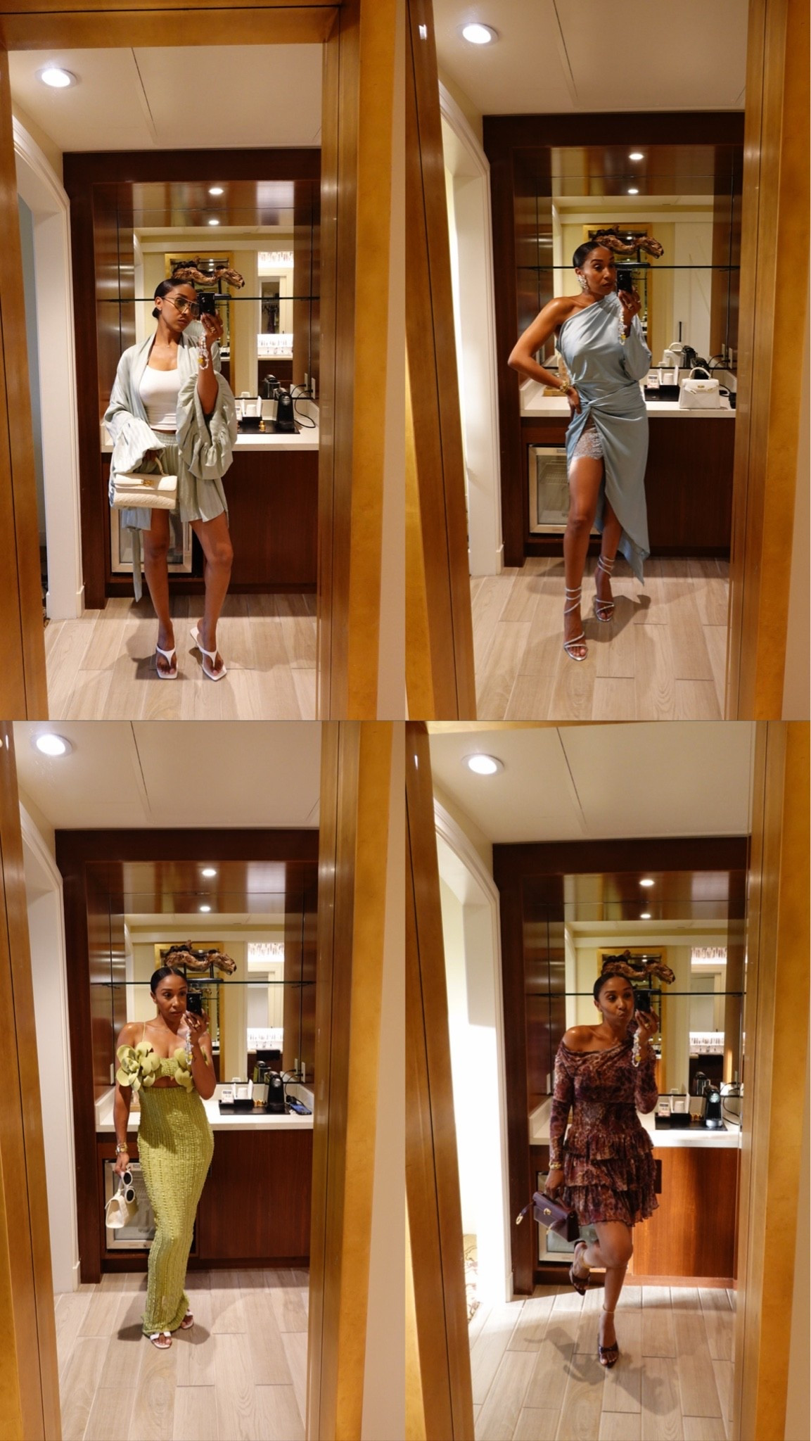 Everything I wore in Napa. The dresses can’t be linked on here but here are the direct links:

https://www.fashionnova.com/products/elena-floral-applique-maxi-dress?color=chartreuse

https://www.fashionnova.com/products/noor-ruffle-off-shoulder-mesh-mini-dress?color=purple-combo

https://www.fashionnova.com/products/heather-ruched-satin-midi-dress?color=aqua

https://www.fashionnova.com/products/bailee-satin-short-set?color=sage

#LTKootd #LTKTravel