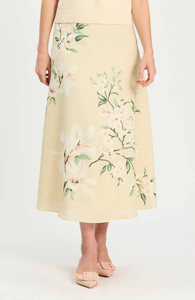 Valentina Starling Floral Skirt - Starling Floral | tyler boe