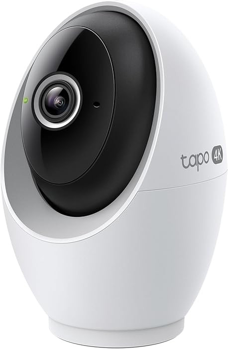 Tapo 4K Indoor Pan/Tilt Wired Security Camera - Works as a Baby Monitor, Person/Pet Detection, Fa... | Amazon (US)