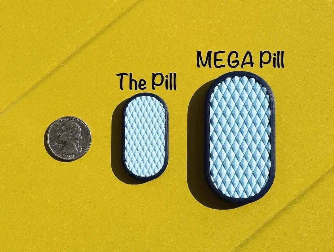 MEGA Pill - Customizable Fidget Slider 3D Printed | Etsy (US)