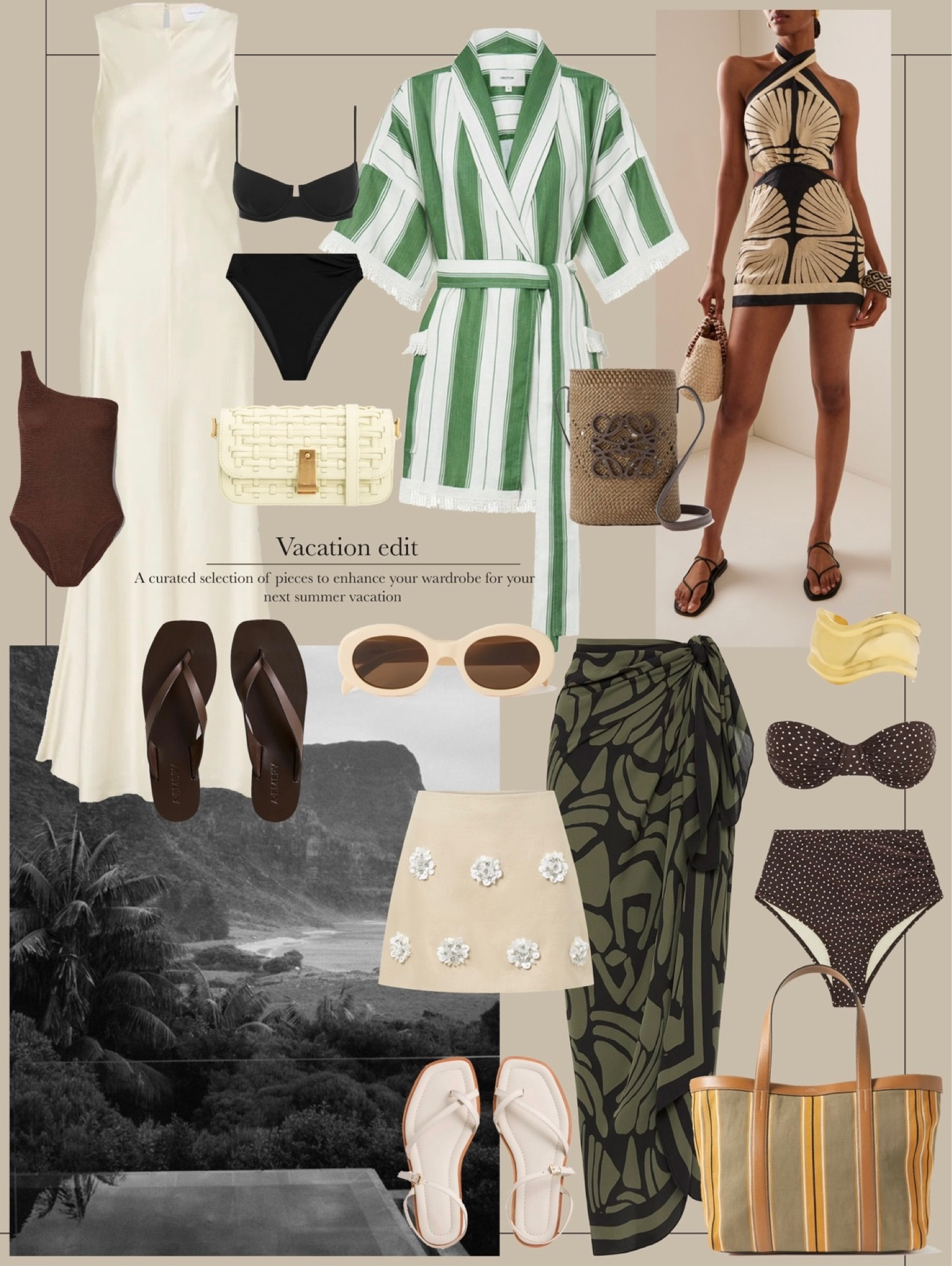 Vacation Edit: a curated selection of pieces to elevate your summer wardrobe. Lots of chic swimwear, sunglasses and sandals to mix and match your outfits 

#LTKshoes #LTKaustralia #LTKtravel