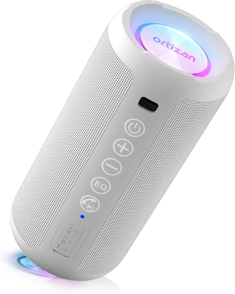 Ortizan Portable Bluetooth Speaker: IPX7 Waterproof, 24W Loud Sound, Deep Bass, Bluetooth 5.3, LE... | Amazon (US)